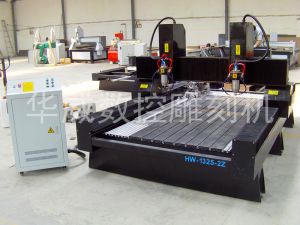 大连旅顺口区双头立体多功能石材雕刻机HW-1325-2Z